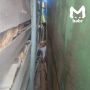Двухлетний ребёнок застрял между сараем и дровяником в Ангарске