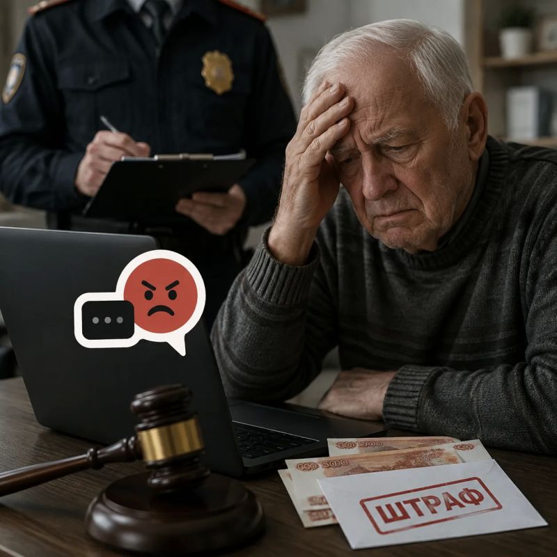 В Усть-Илимске пенсионеров оштрафовали на 10 тысяч рублей за комментарии в интернете
