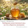 Мед содержит в себе много витаминов и минералов: почти всех представителей группы В, С и Е, йод, калий