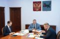Ход строительства транспортного обхода села Шерагул в Тулунском районе обсудили губернатор Иркутской области Игорь Кобзев и начальник ФКУ Упрдор «Прибайкалье» Дмитрий Батурин