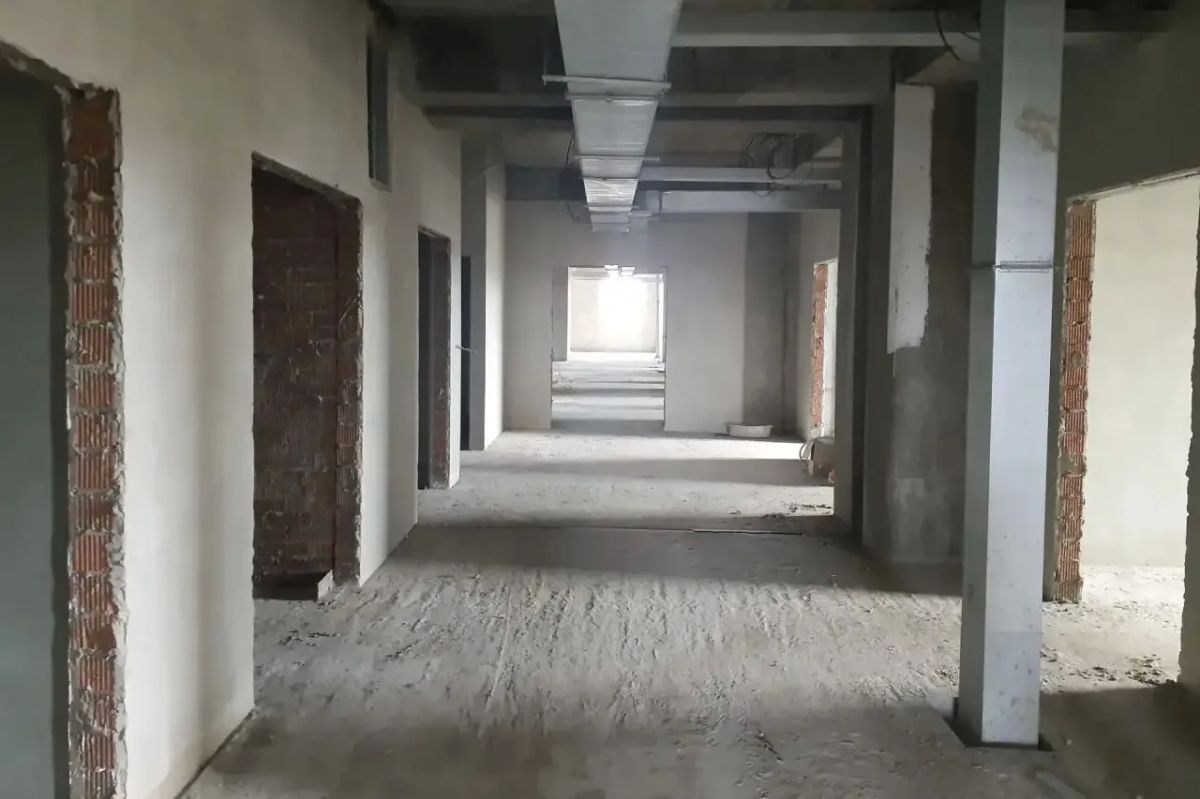 На стройплощадке детской поликлиники в поселке Усть-Ордынский ускорили темп работ На стройплощадке детской поликлиники в поселке Усть-Ордынский ускорили темп работ