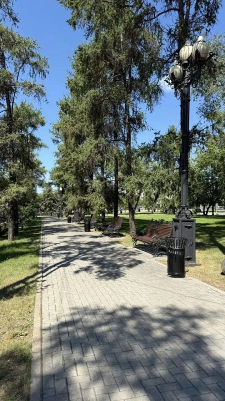 Новые скамейки и урны появились в скверах Иркутска Новые скамейки и урны появились в скверах Иркутска