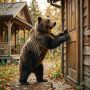 На севере Иркутской области медведи продолжают выходить к людям и создавать опасность