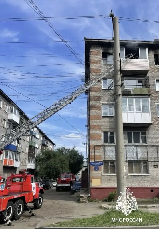 Женщина пострадала на пожаре в Нижнеудинске