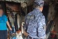 Росгвардейцы в Иркутской области локализовали пожар и помогли эвакуировать женщину из горящей квартиры