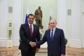 Владимир Путин провел встречу с замглавы ЛНА Саддамом Хафтаром в Москве