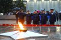 Памятный митинг, посвященный Дню солидарности в борьбе с терроризмом, прошел в Иркутске у мемориала «Вечный огонь»