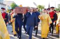 В Иркутске прошел Крестный ход с мощами святителей Иннокентия Иркутского и Спиридона Тримифунтского