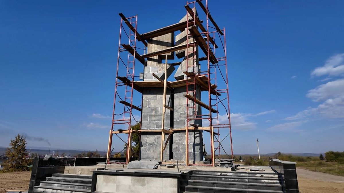 Мемориал участникам спецоперации возводят в Нижнеудинске