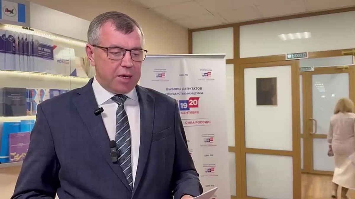 Председатель Избирательной комиссии Иркутской области Илья Дмитриев о явке на 15:00 18 сентября