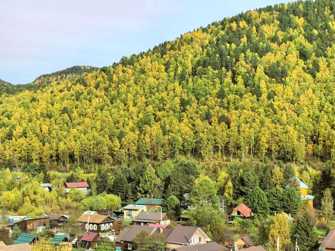 Осенняя Листвянка . Фото: