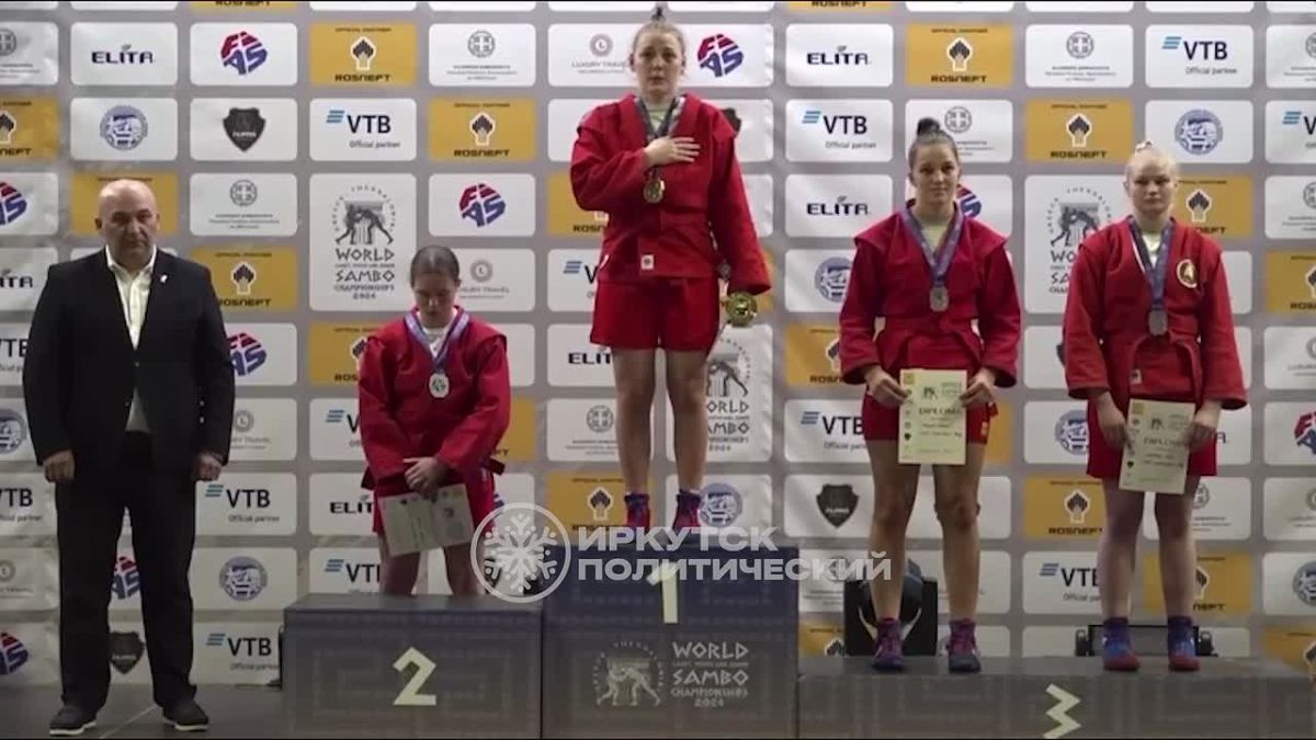 Иркутская спортсменка – чемпионка мира по самбо!