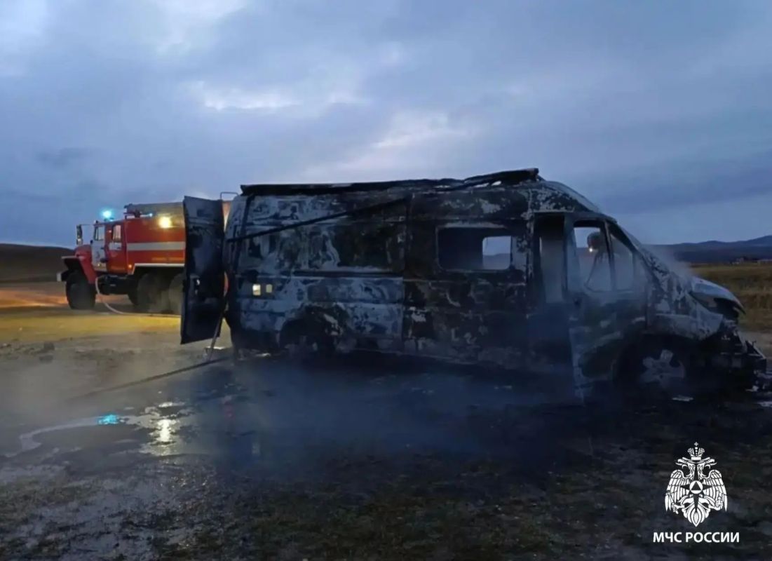 На Ольхоне владелец дома на колёсах получил травмы при возгорании