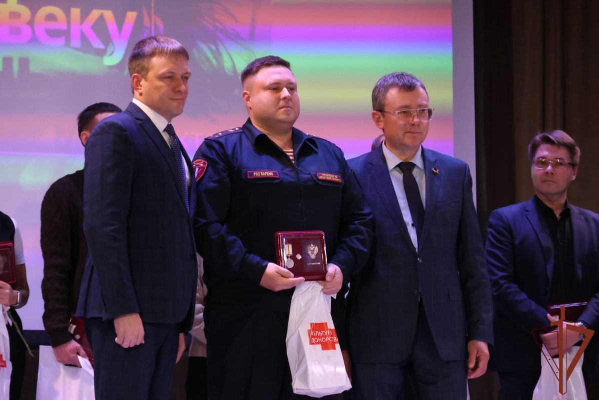 Сотрудник Росгвардии из Иркутской области награжден медалью «Донору костного мозга