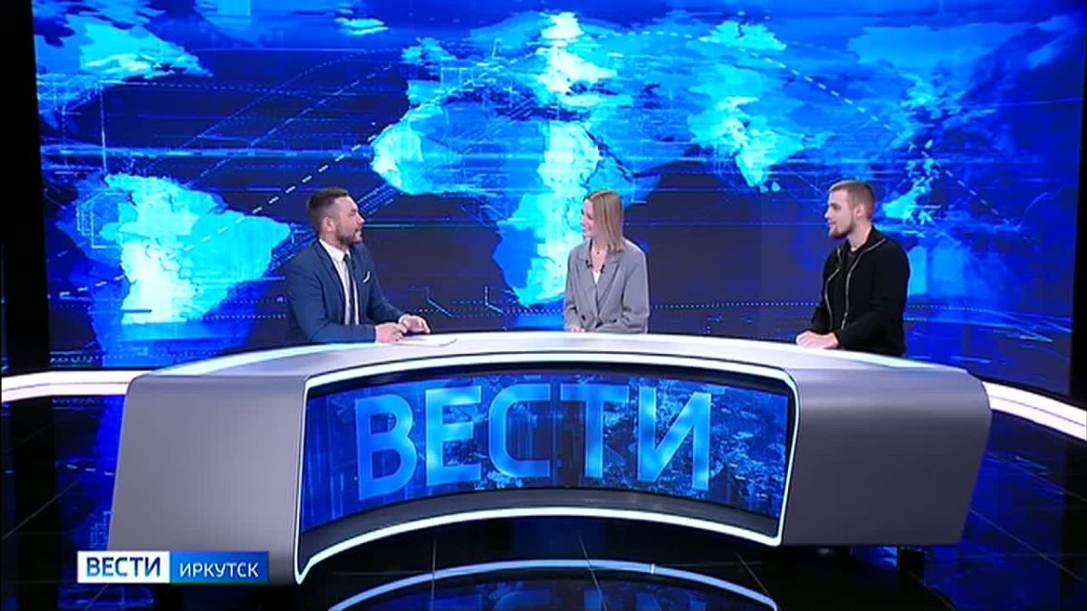 Гости студии — участники Всероссийской премии "Молодой предприниматель России" Элла Шершитская и Василий Саркисов