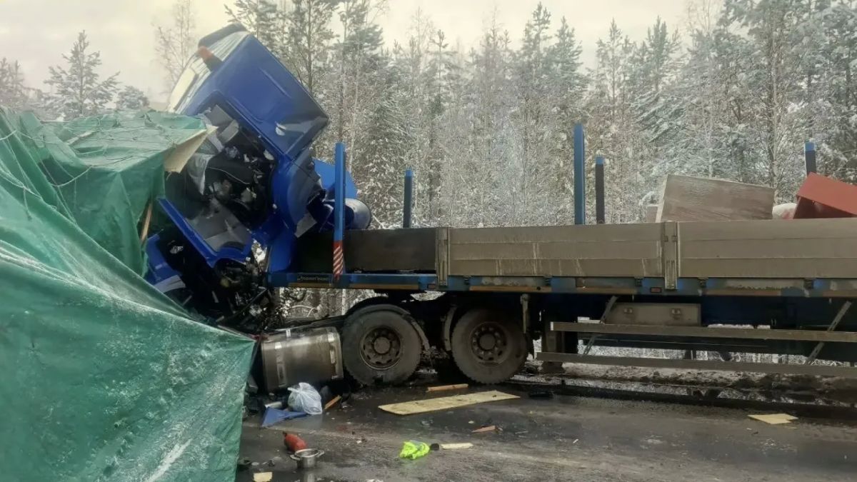 На федеральной автодороге Р-255 «Сибирь» в Нижнеудинском районе ограничили движение транспорта