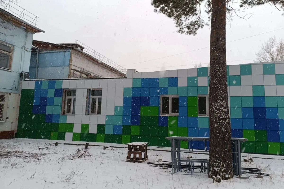 В Приангарье завершается капитальный ремонт зданий еще двух детских садов по нацпроекту «Семья»
