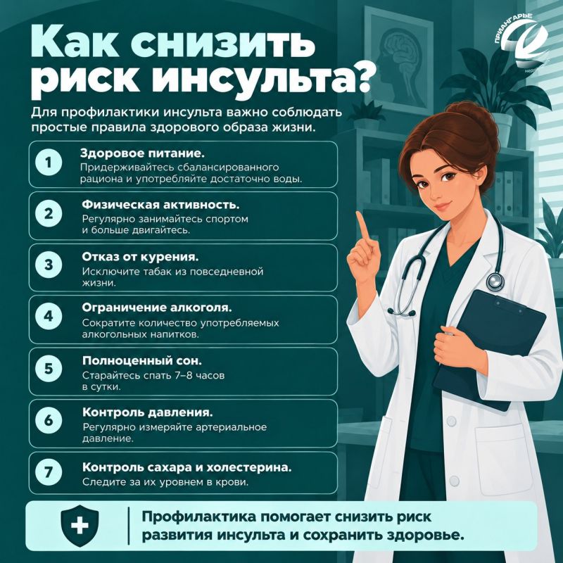 29 октября - Всемирный день борьбы с инсультом 29 октября - Всемирный день борьбы с инсультом